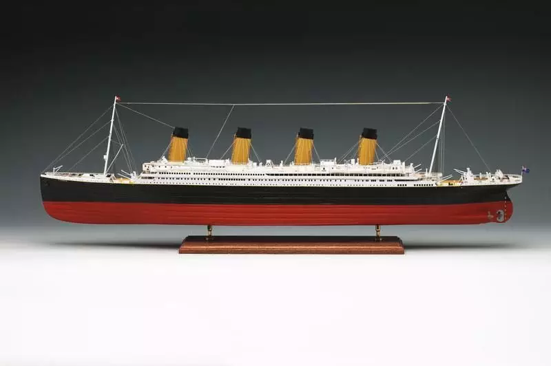 Ensemble de blocs de construction de maquette de titanic, kit de