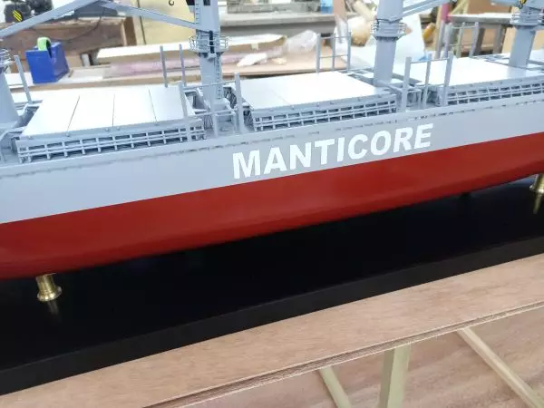 MAN- Olderndoff - Maquette de navire de transport de vrac - PSM0013