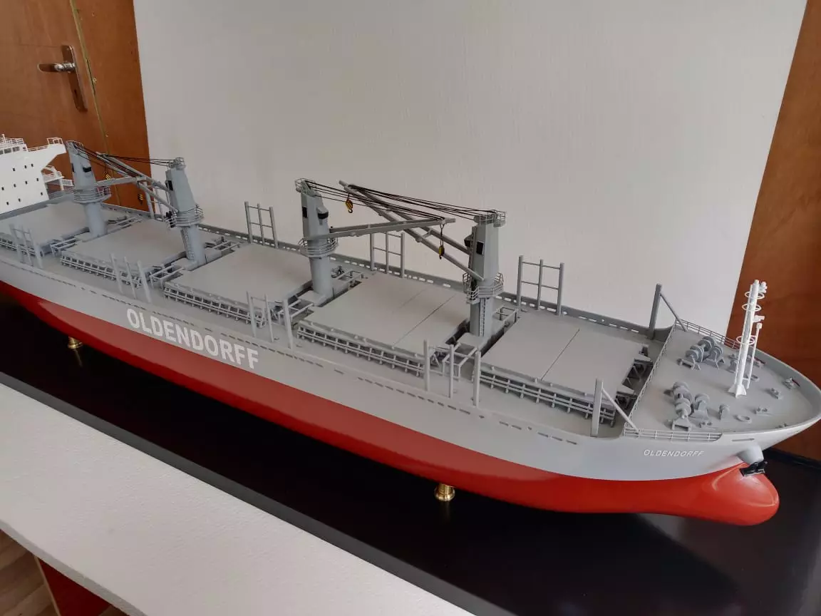 MAN- Olderndoff - Maquette de navire de transport de vrac - PSM0013