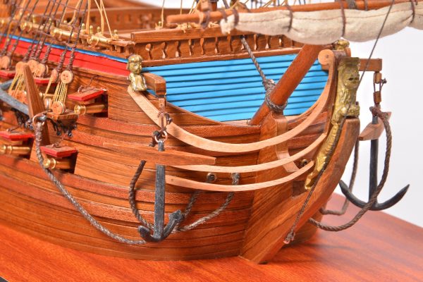 Maquette bateau - Ligne de flottaison Zeven Provincien (Gamme Première)