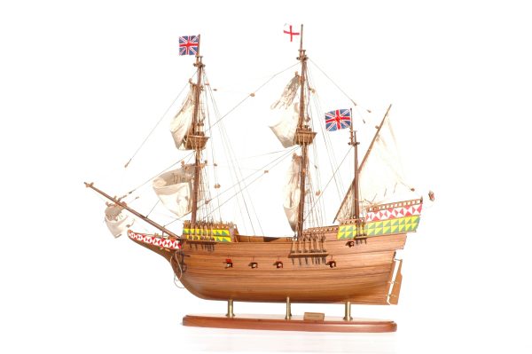 Maquette en bois Mayflower