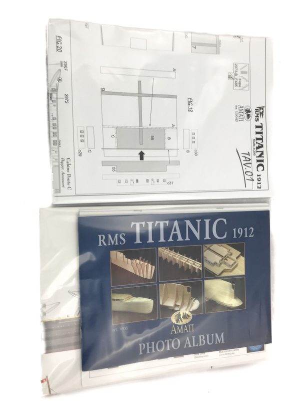 Plan maquette du Titanic