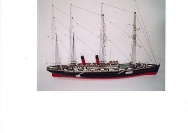 Maquette transatlantique Normandie