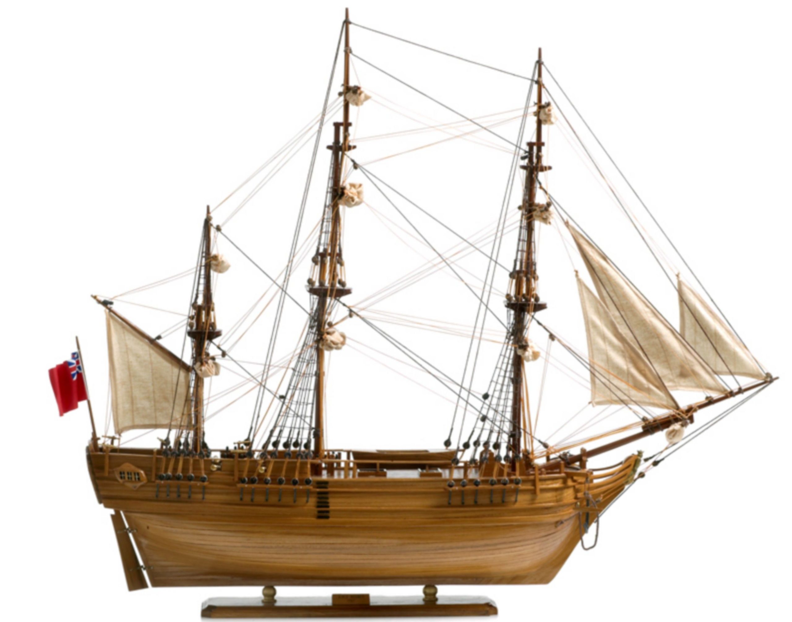 Maquette de bateau HMS Bounty avec voiles - PSM