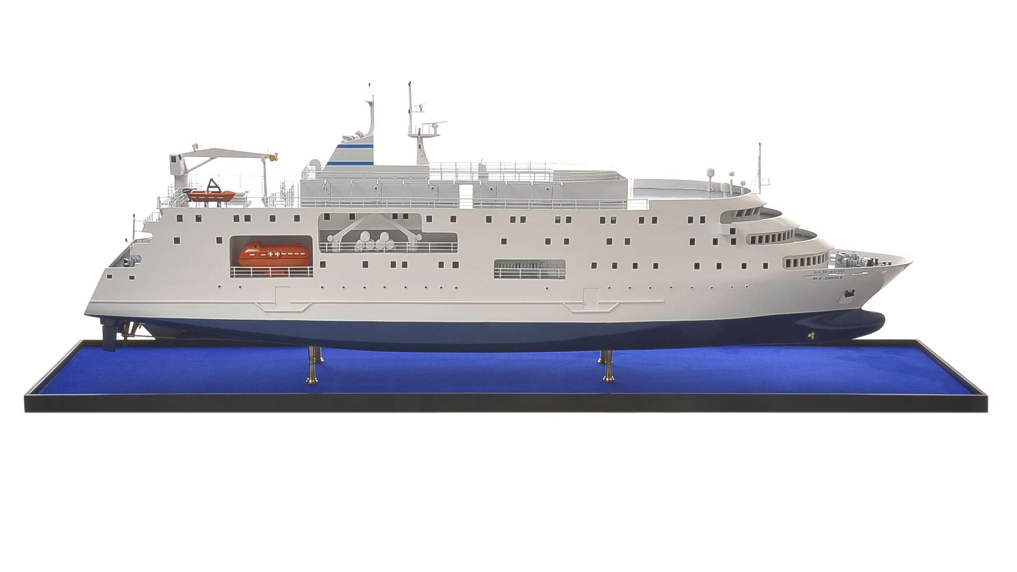 Maquette bateau - Navire de transport MV Corals