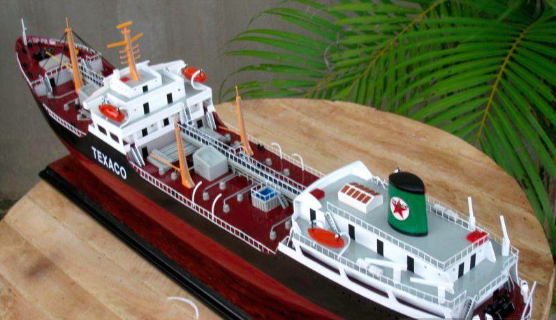 Pétrolier Texaco Oslo (Gamme Standard) - Maquette bateau -GN