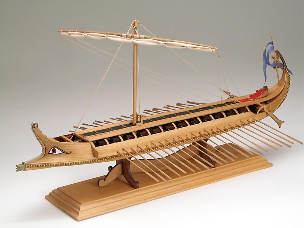 Maquette à Construire: Bireme Galère Grec - Amati
