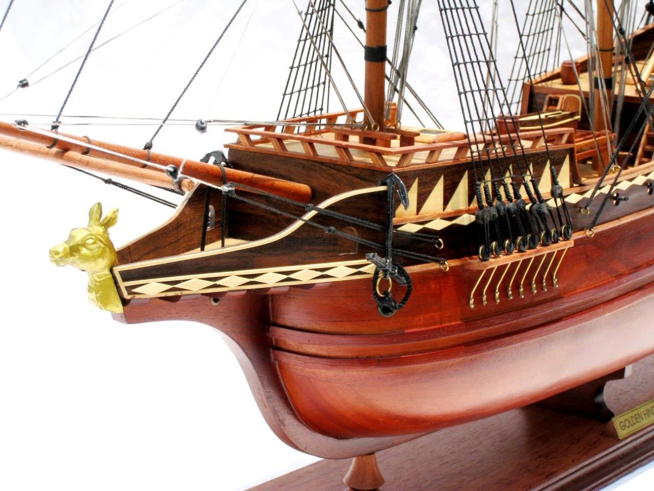 1788-13539-Golden-Hind-Model-Ship-Standard-Range
