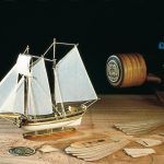 Modèle à Construire dans une bouteille Hannah Schooner - Amati