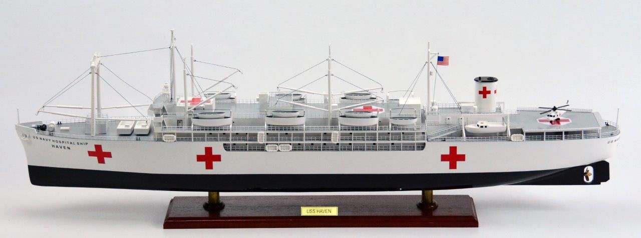 Modèle de navire USS Haven - GN