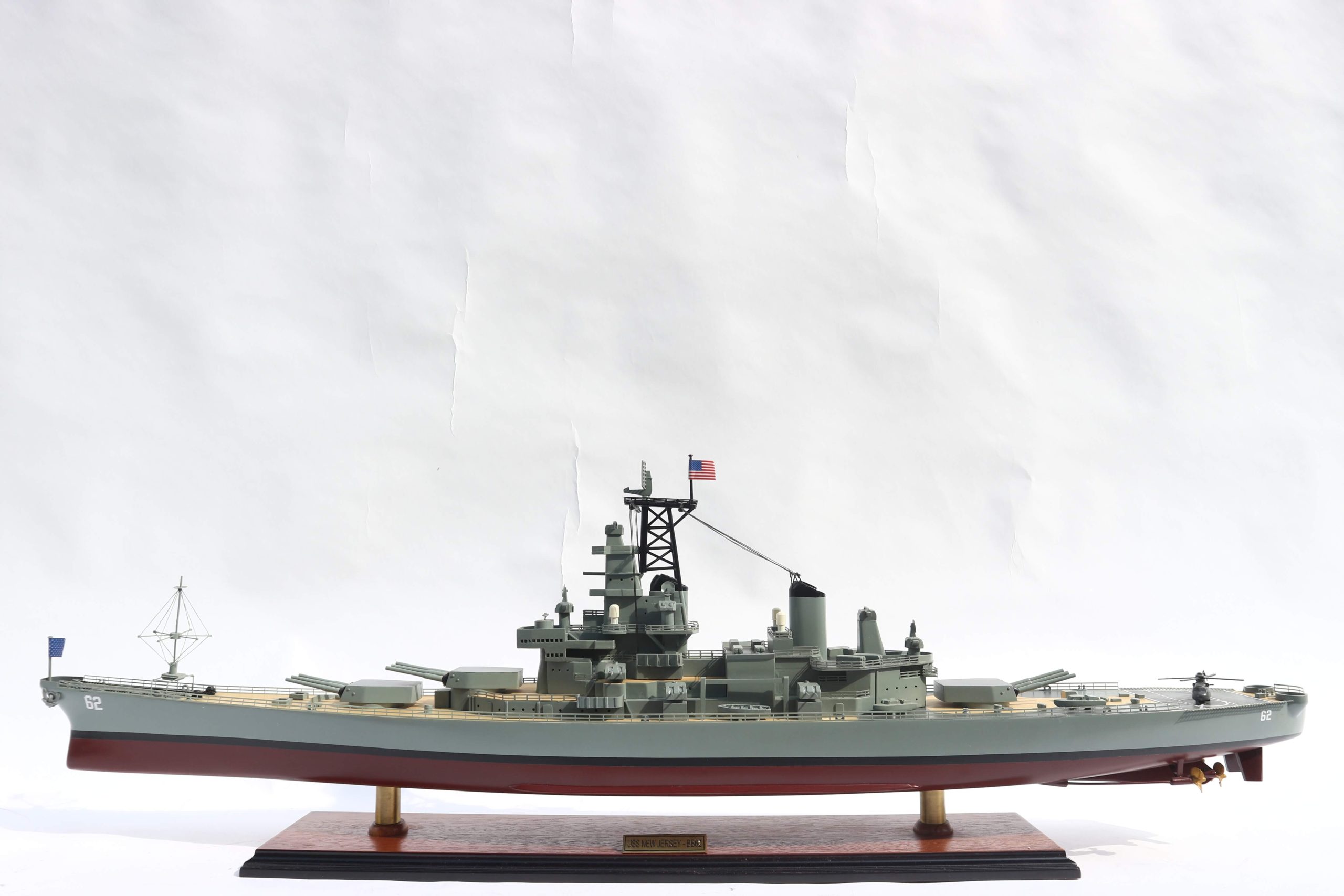 USS New Jersey - Modèle de navire - GN