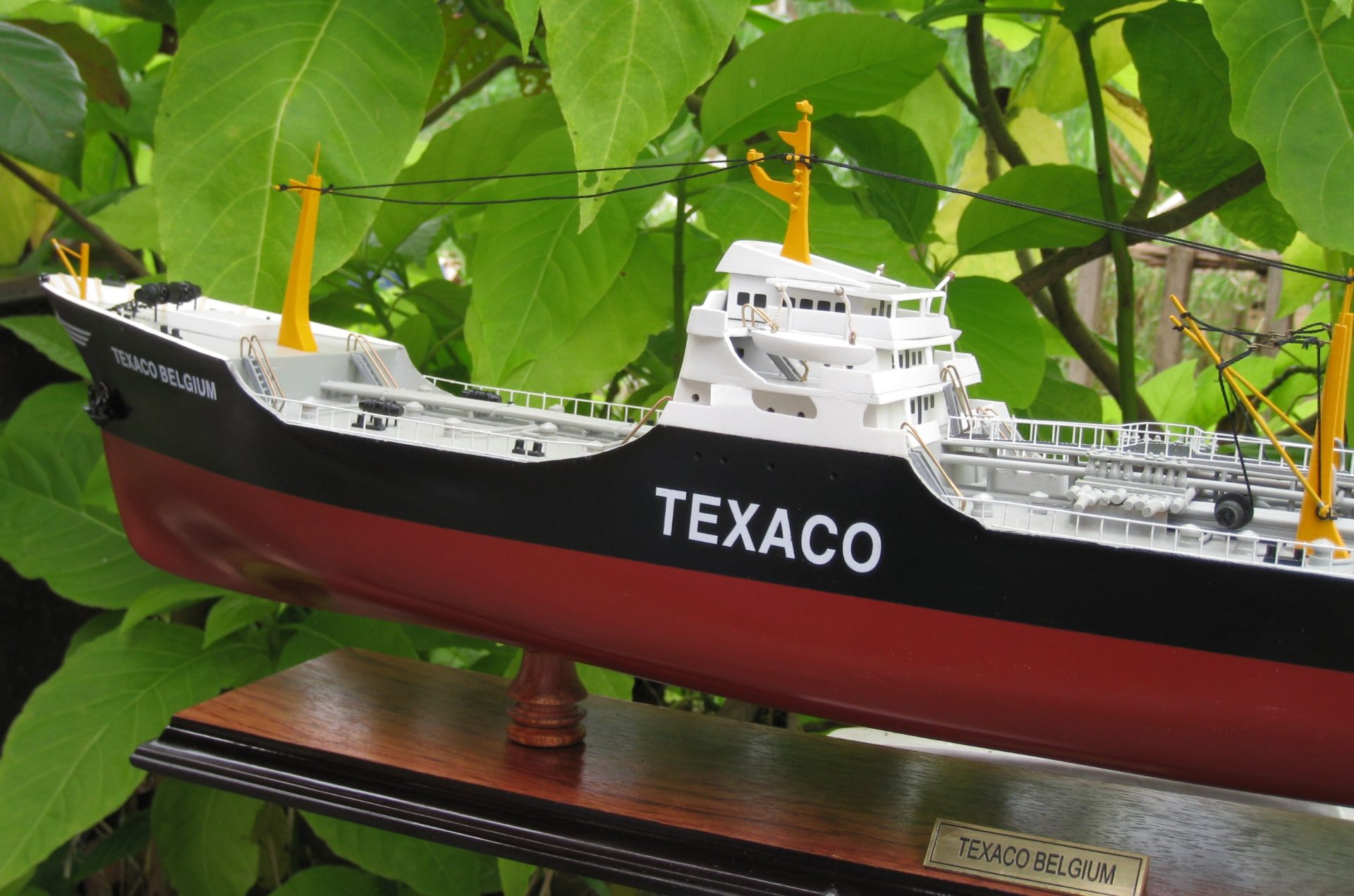 Maquette de bateau Texaco Belgium - GN