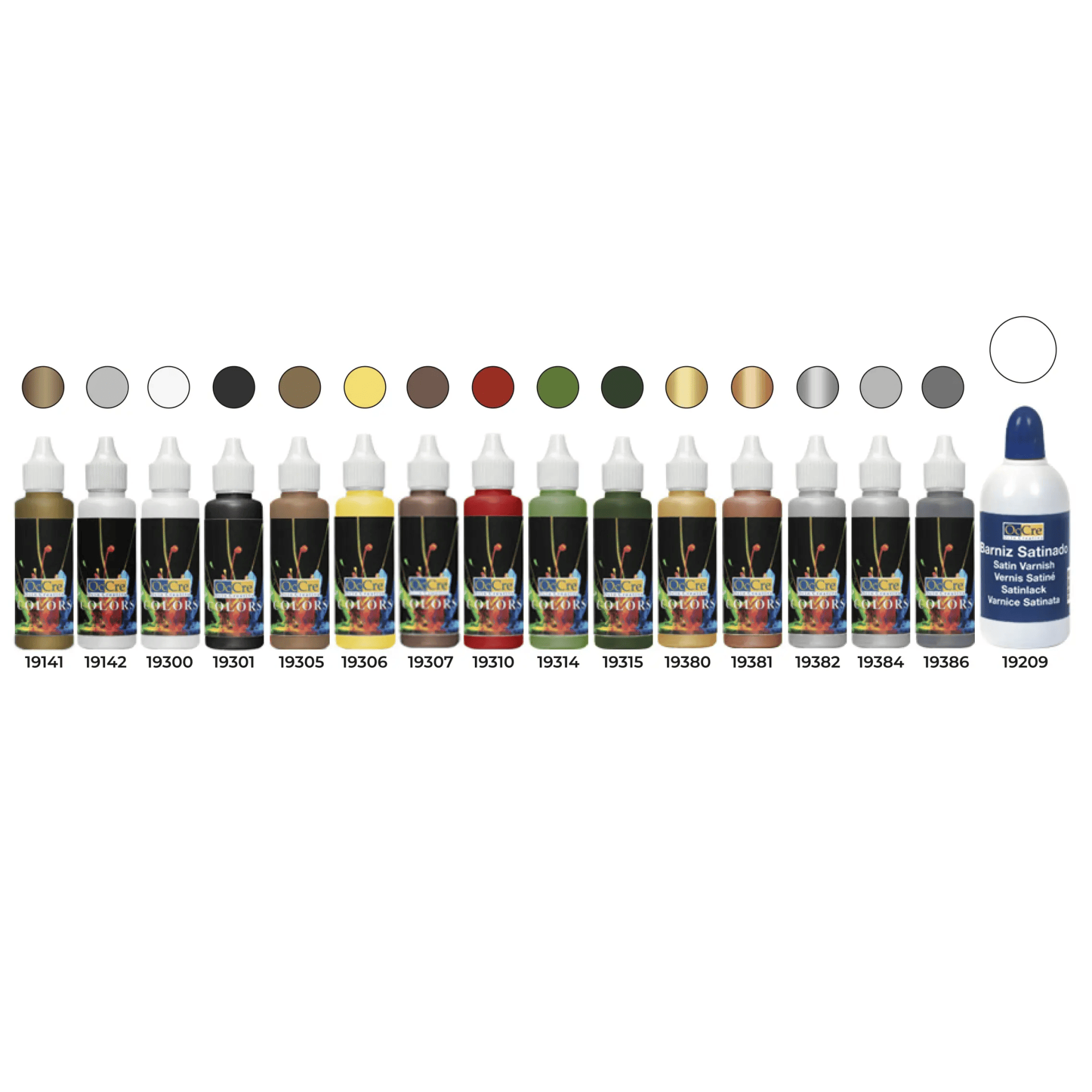 Mississippi Pack de peinture acrylique - Occre (90523)