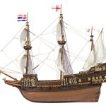 Maquette de bateau en bois Golden Hind - Occre (12003)