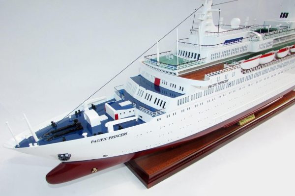 Modèle de bateau MS Pacific Princess - GN