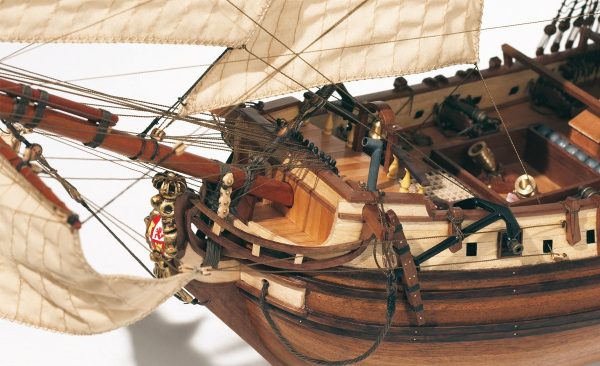 Maquette de bateau La Candelaria - Occre (13000)