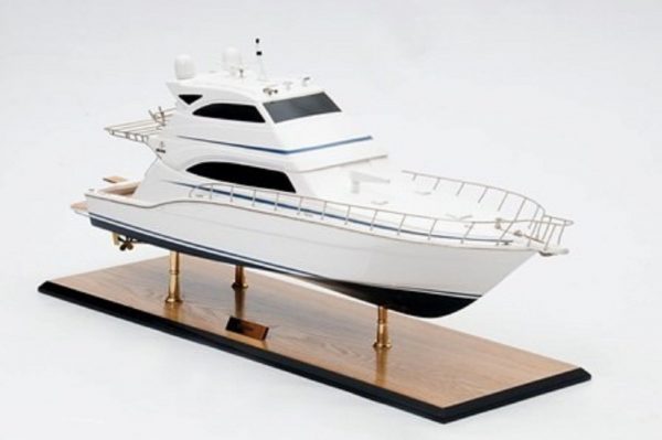 Maquette bateau pêche - Bertram 700