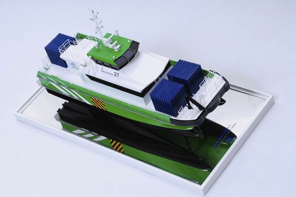 Wind Express 27 (navire de soutien en mer) - Maquette de bateau