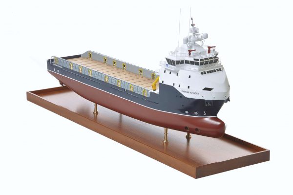 Navire de ravitaillement Caspian Voyager - Maquette de bateau
