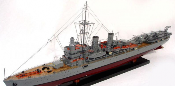 HMS Gotland - Maquette de bateau - Croisière porte-hydravions (Gamme Standard) - GN