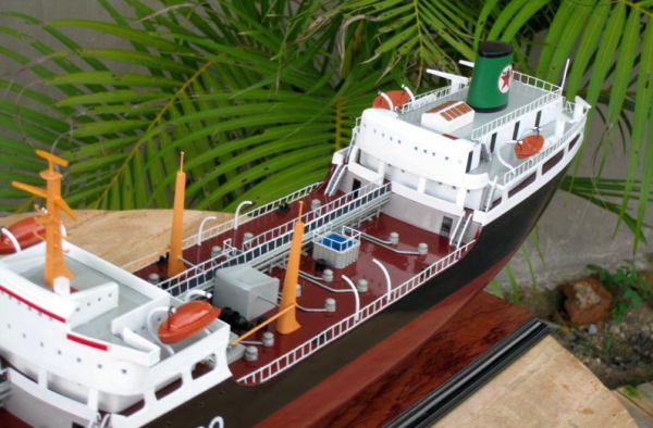 Pétrolier Texaco Oslo (Gamme Standard) - Maquette bateau -GN