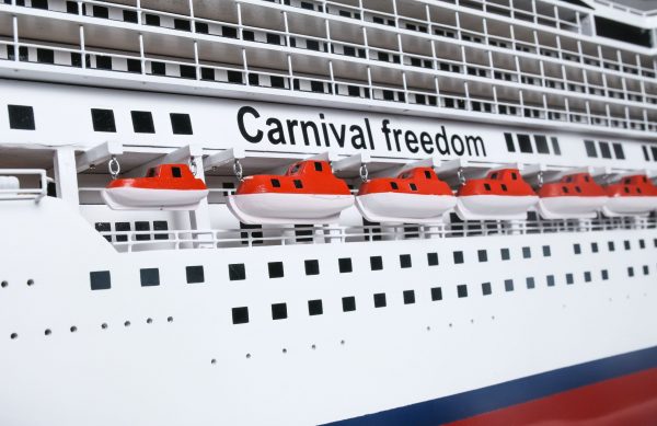 Maquette bateau - Navire de croisière Carnival Freedom