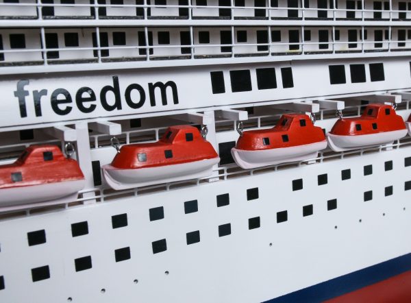 Maquette bateau - Navire de croisière Carnival Freedom