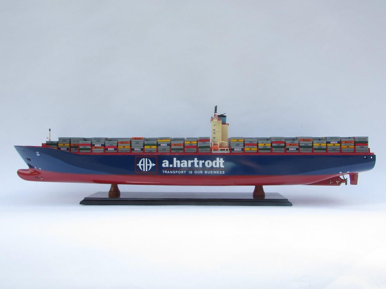 Maquette de Bateau Personnalisée Emma Maersk Avec Changement de Marque