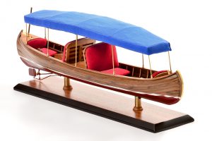 Maquette de bateau Canot électrique Liddesdale 1920