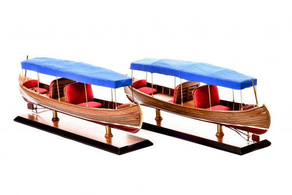 Maquette de bateau Canot électrique Liddesdale 1920
