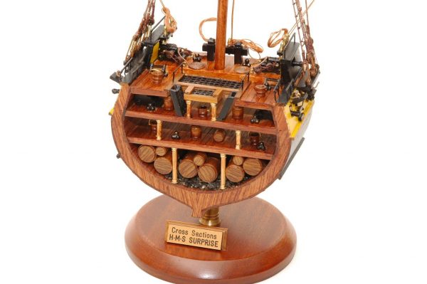 HMS Surprise Coupe transversale (Gamme Supérieure) - Maquette de bateau