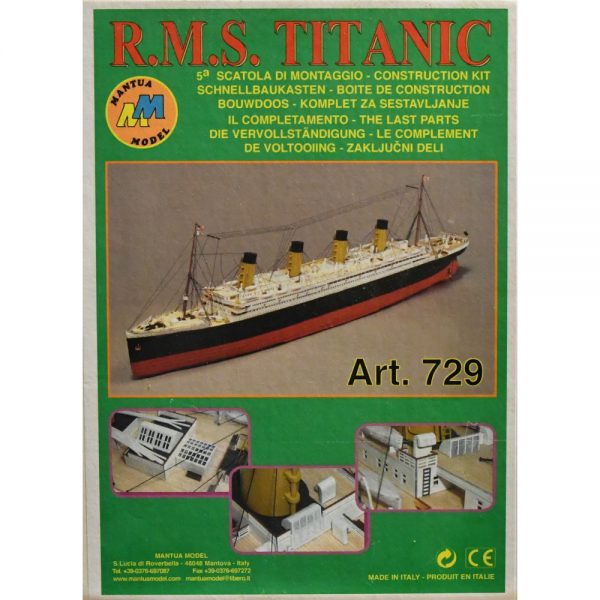 Titanic Kit N°5 (Raccords Finaux) - Maquette à construire - Mantua Models (729)