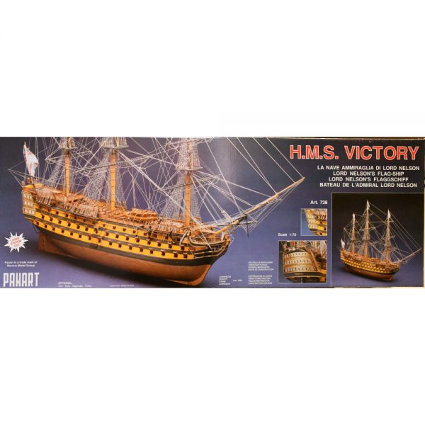 Maquette à Monter: HMS Victory Coque Cuivrée - Panart (738)