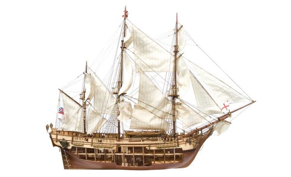Maquette bateau HMS Bounty (Coque ouverte) - Occre (14006)