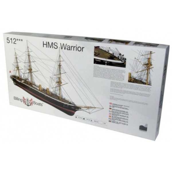 Maquette à monter - HMS Warrior - Billing Boats (B512)