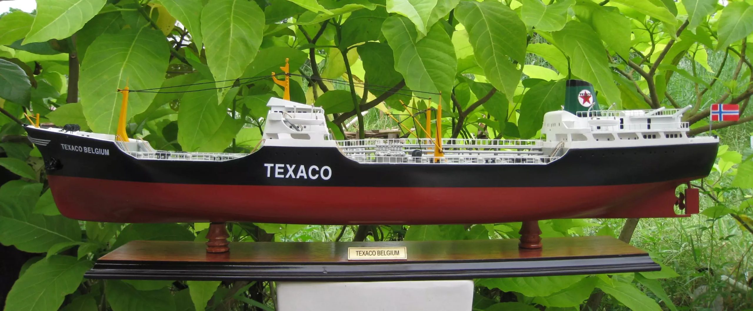 Maquette de bateau Texaco Belgium - GN