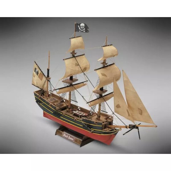 Kit de bateau pirate Black Queen Model - Mini Mamoli (MM60)