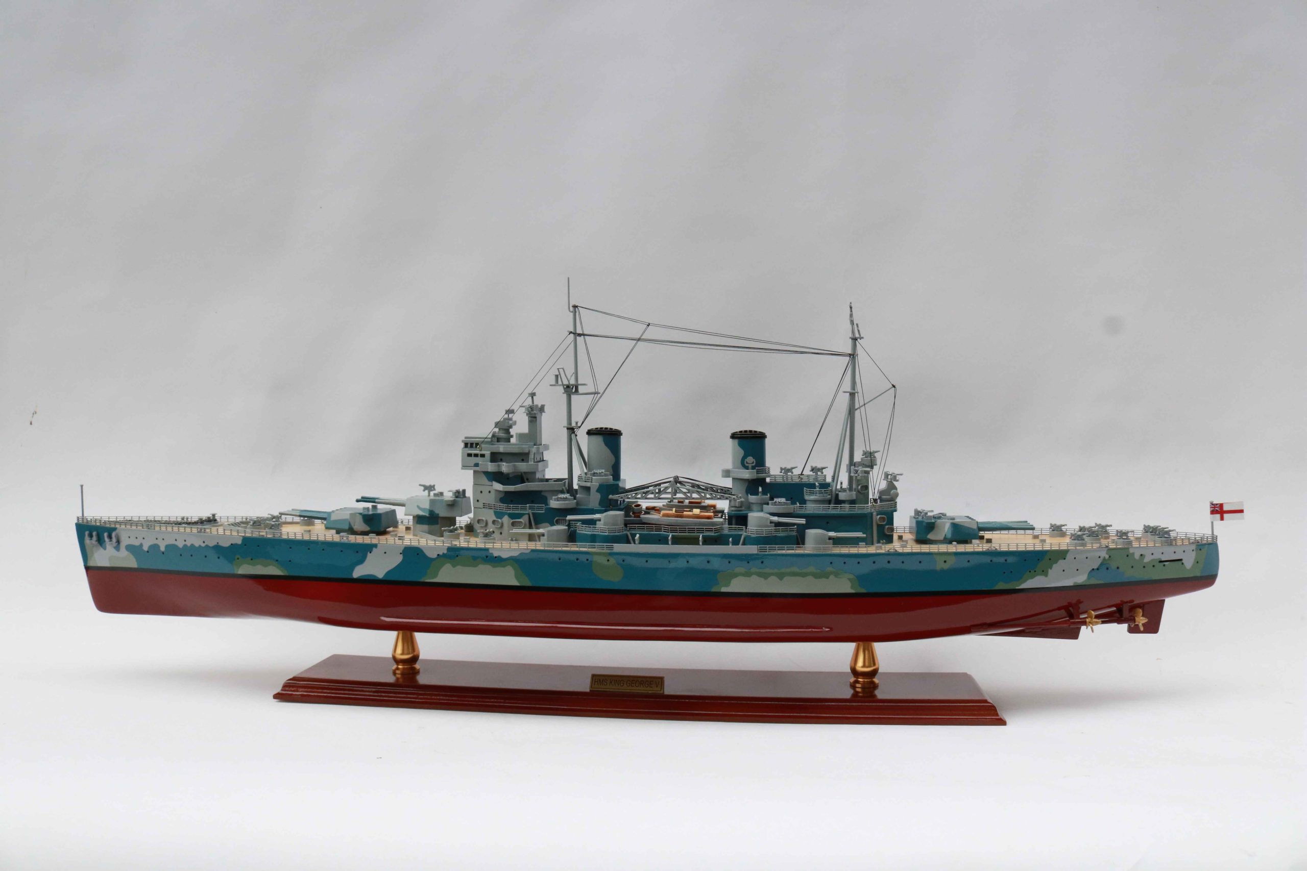 HMS KING GEORGE V Maquette de bateau - GN