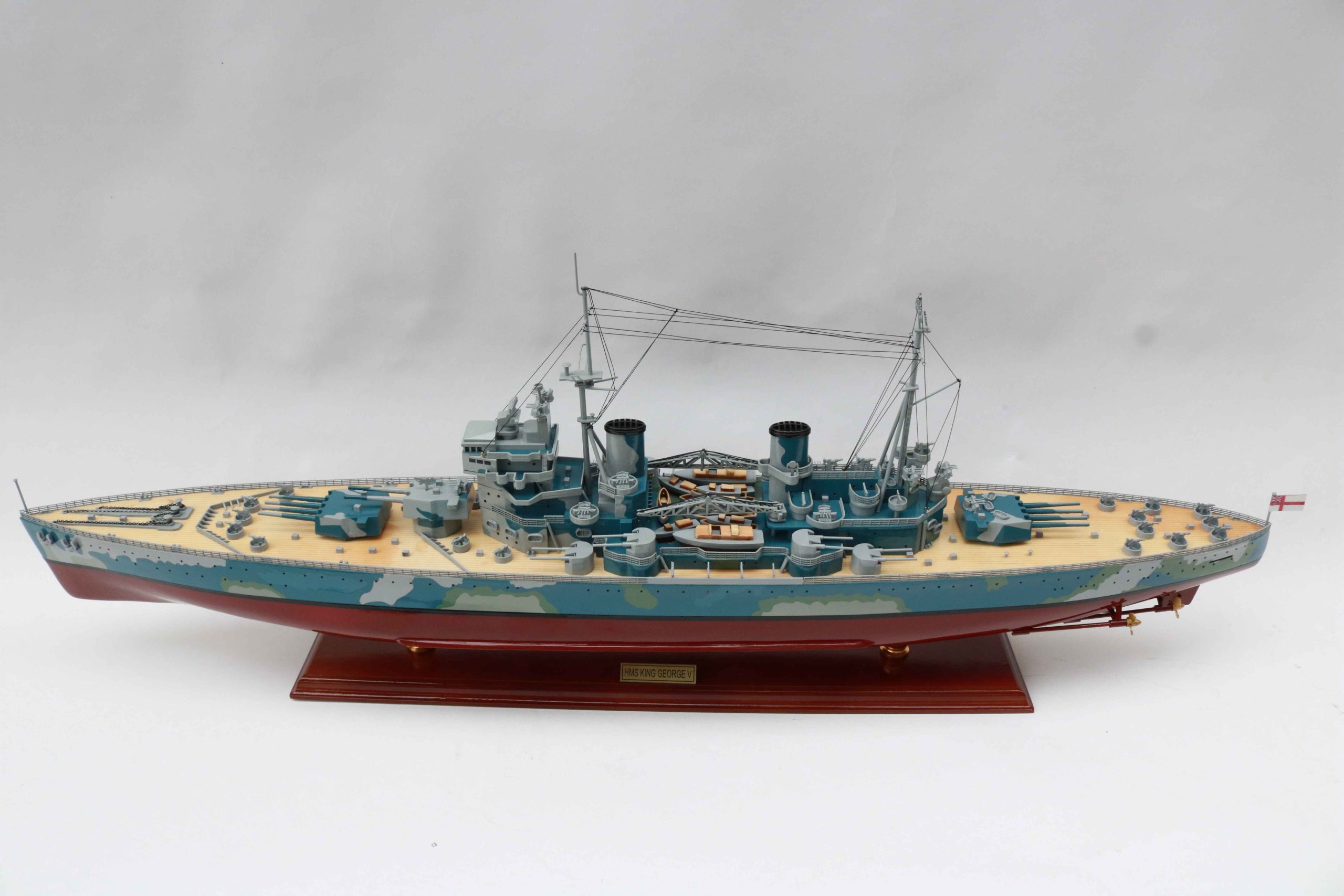 HMS KING GEORGE V Maquette de bateau - GN