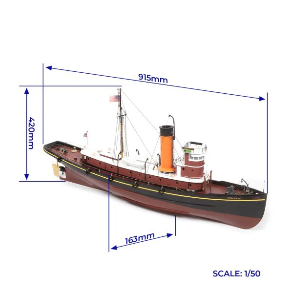 Maquette du kit remorqueur Hercule - Occre (61002)