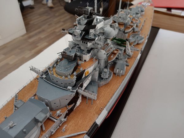 Maquette du navire de guerre Bismarck - PSM0007