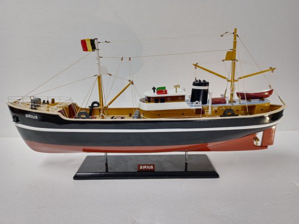 Le Sirius Tintin 1935 Maquette de bateau - PSM0385