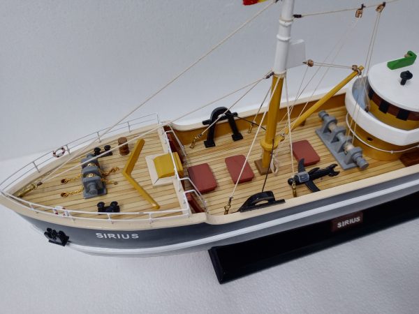 Le Sirius Tintin 1935 Maquette de bateau - PSM0385