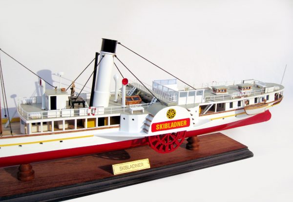 Bateau à Vapeur Skibladner Ship Model – GN