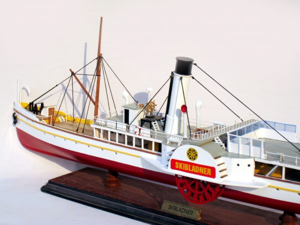 Bateau à Vapeur Skibladner Ship Model – GN