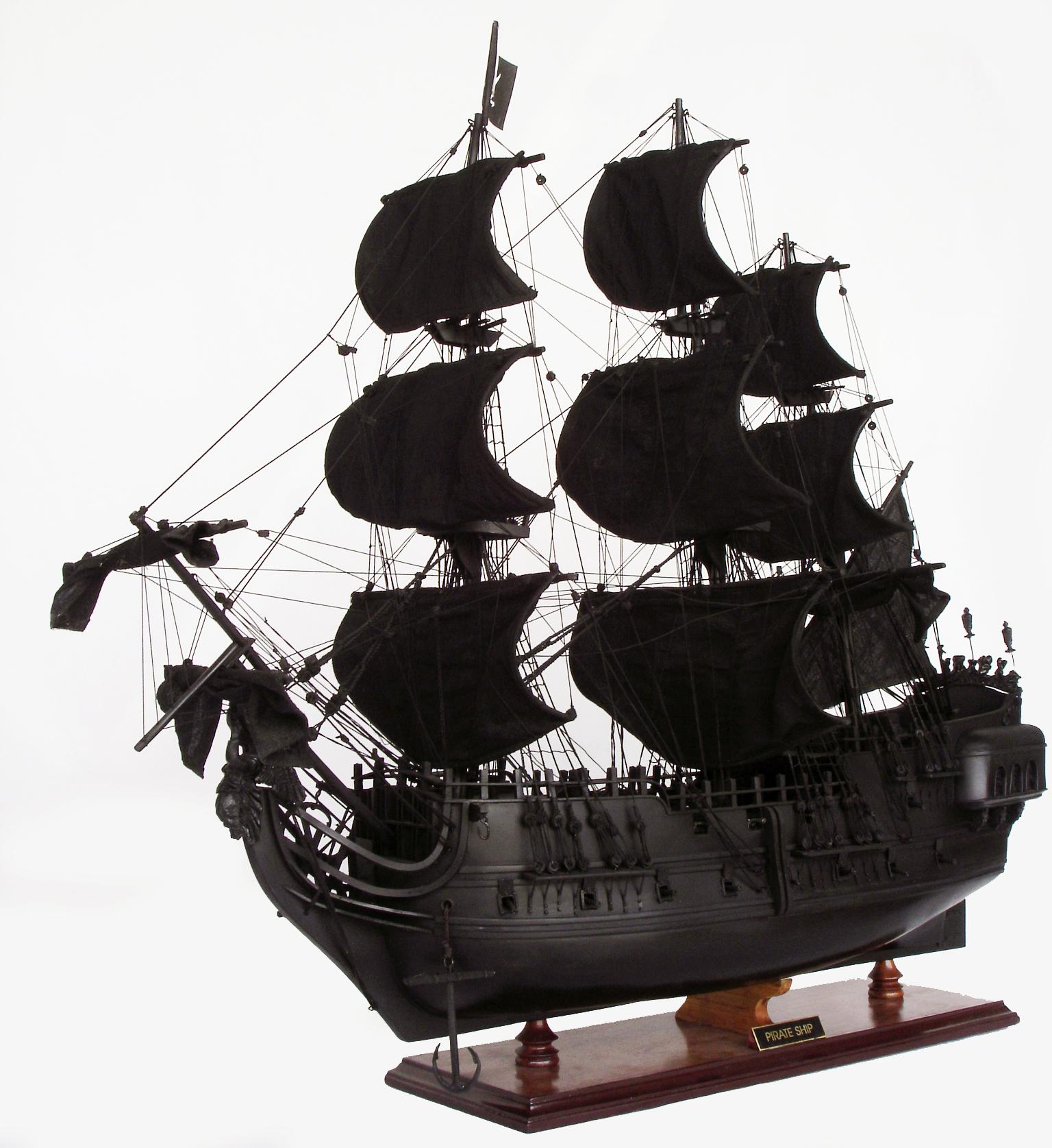 Maquette black pearl bois - Maquette bateau Pirate des Caraibes