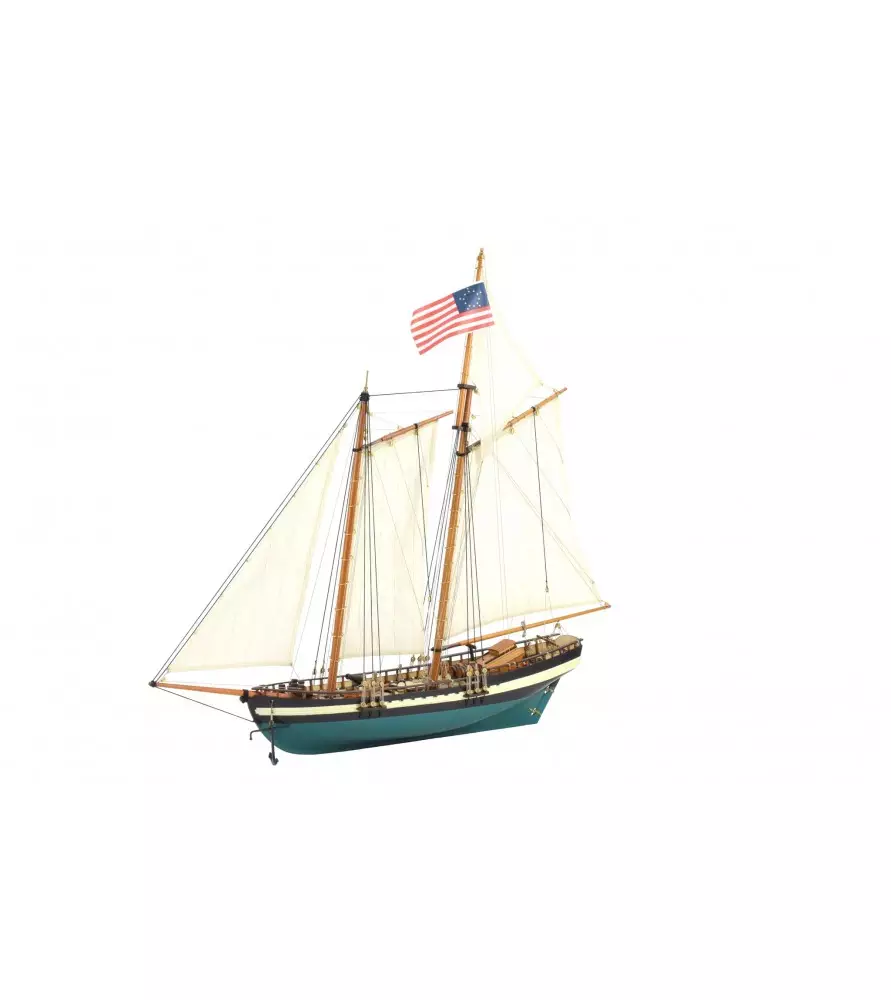 Goélette américaine de Virginie 2021 Modèle de bateau en kit - Artesania Latina (AL22115)